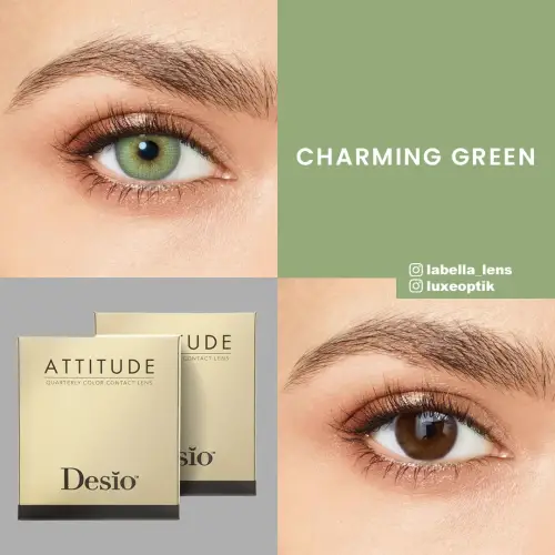 Desio Attitude Quarterly 3 Tone Yeşil Renk Charming Green (3 Aylık)