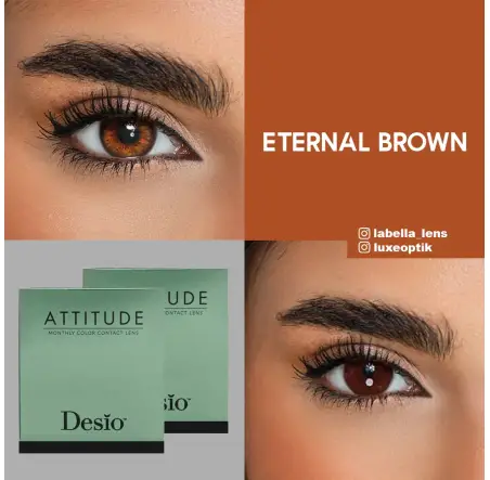 Desio Timeless 3 Tone Ela Renk Eternal Brown (3 Aylık)