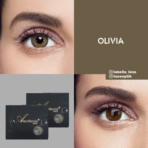 Anastasia Once Yeşil Renk Olivia (GÜNLÜK)